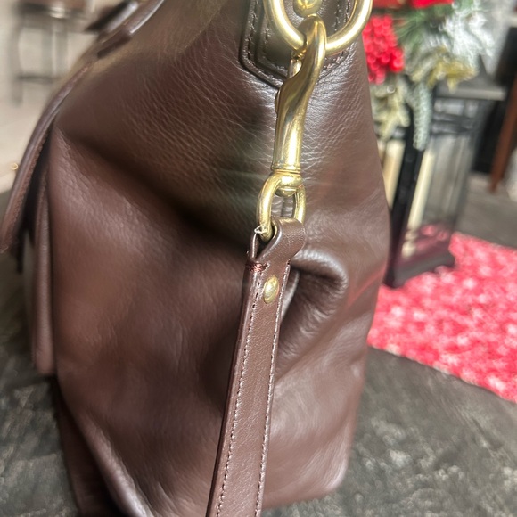 COACH 2013 Campbell Izzy Carryall Leather Satchel Bag - Picture 6 of 12